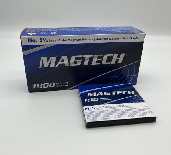  Magtech small Pistole Magnum 5 1/2 Zündhütchen 100 stk